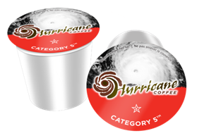 HURRICANE COFFEE CATEGORY 5 i kup Keurig compatible single serve coffee cups