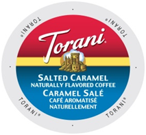 TORANI SALTED CARAMEL i kup Keurig compatible single serve coffee cups